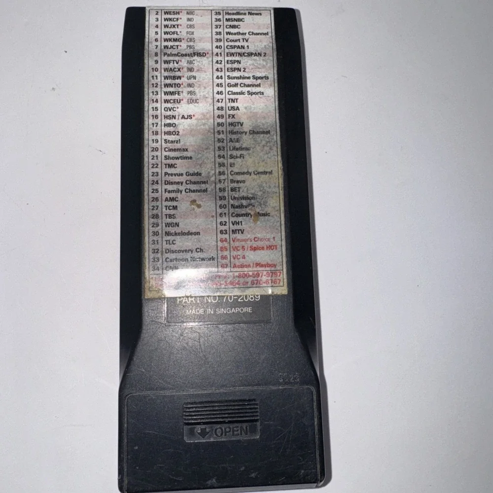 Genuine Emerson Part No. 70-2089‎ Remote Control VCR755